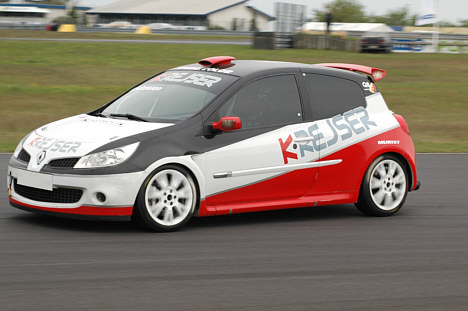 Jacob Kristensen er frisk på en ny sæson i Clio Cup.
(Foto: Motorsporten.dk)